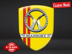 Mansory Logo Auto Fashion Max Durevole Pro Edizione